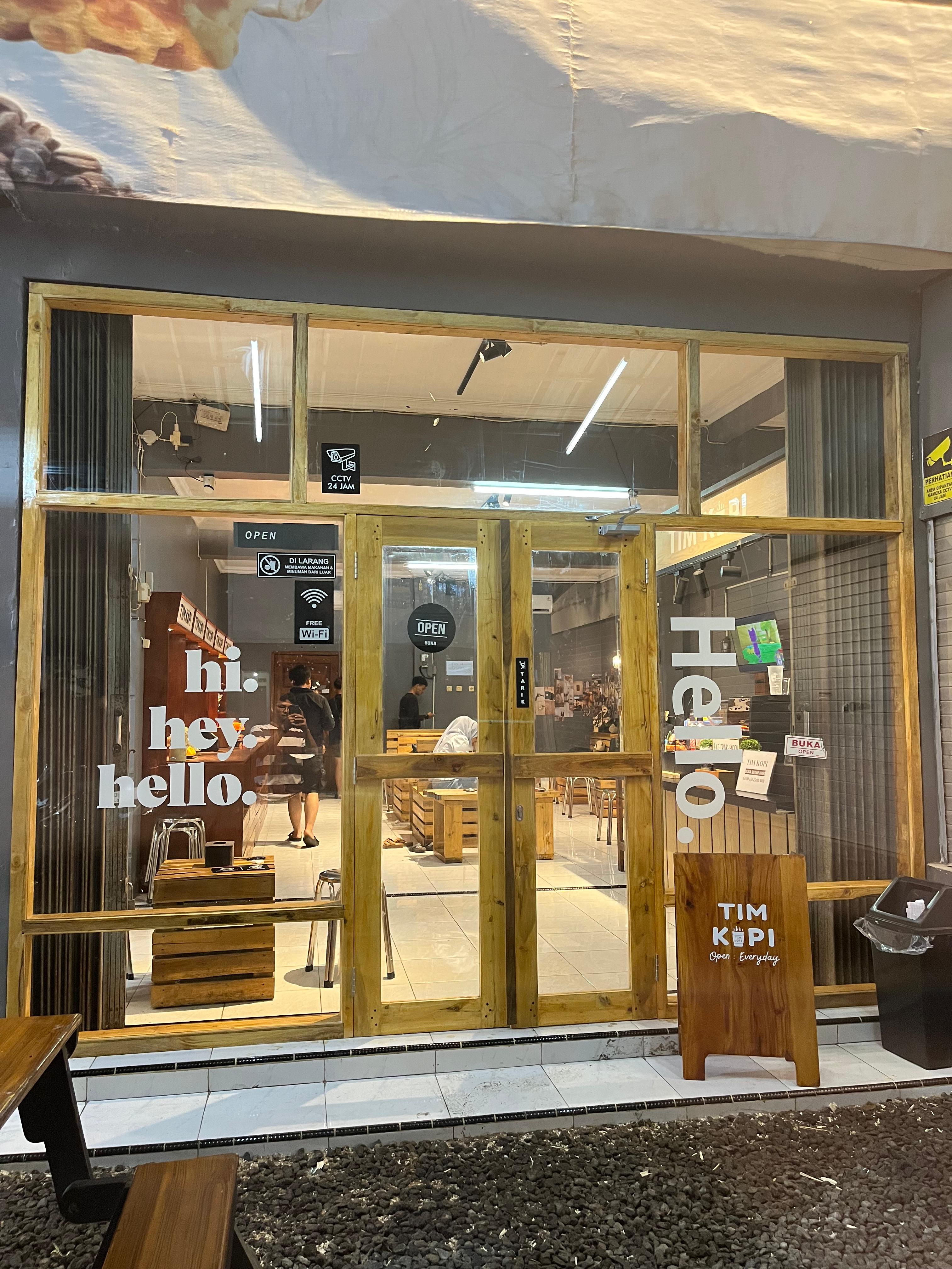 Suasana Tim Kopi Wanguk